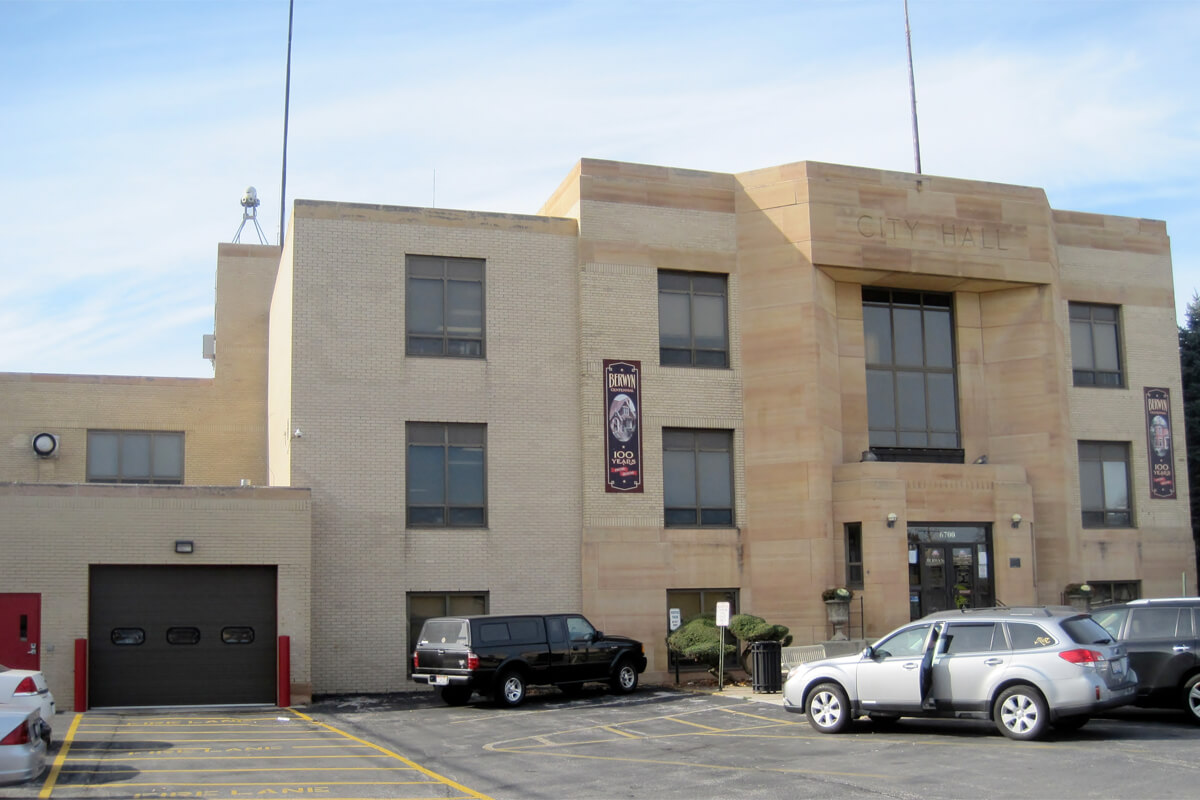 Berwyn City Hall in Berwyn, IL