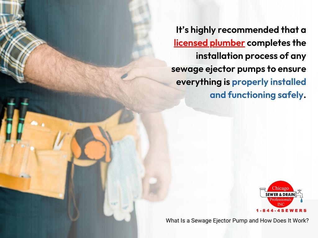 What Is a Sewage Ejector Pump and How Does It Work? 4 sewage ejector pump pre-installation