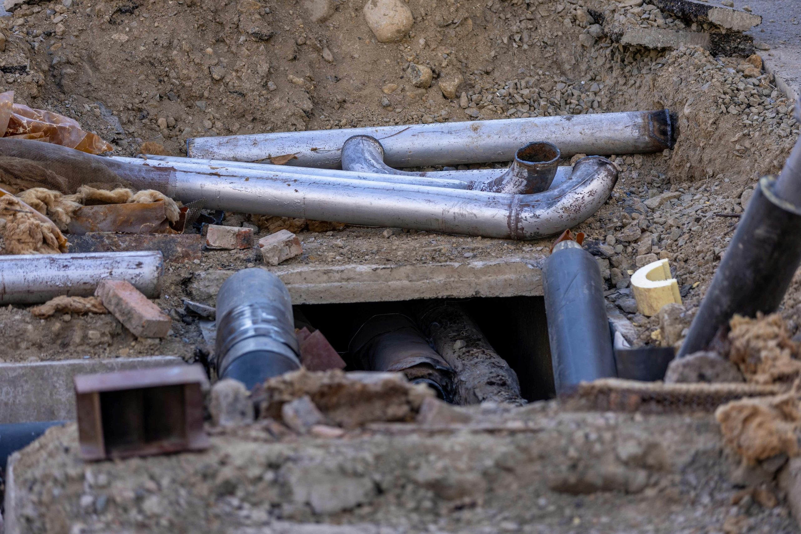 Pipes for sewer line repair in Chicago