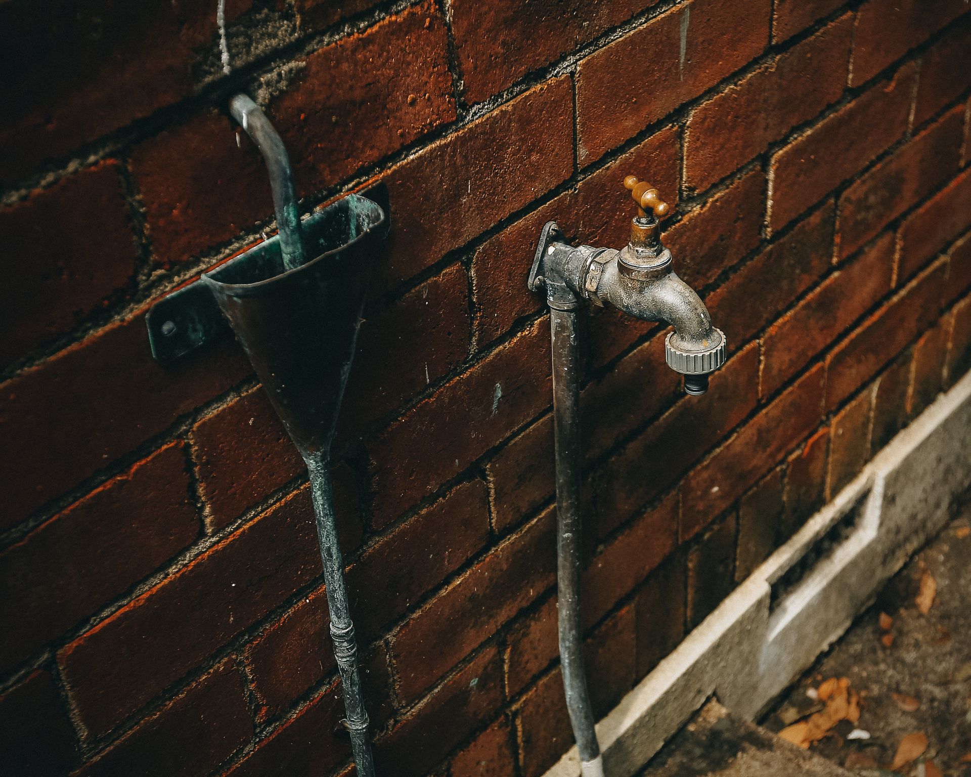 A faucet affected by hard water in Chicago