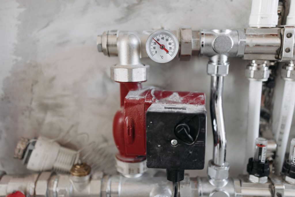 A sump pump & ejector pump in a home in Chicago